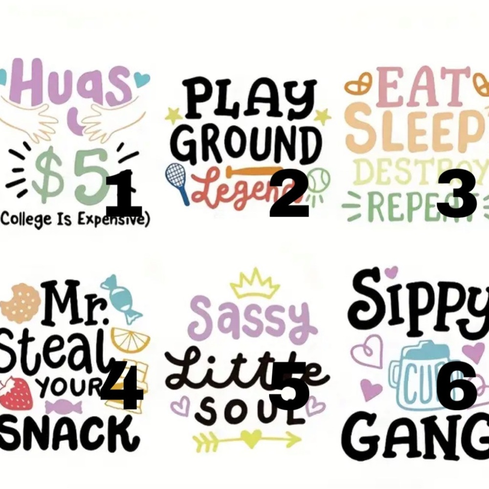 Cute Graphic Baby Onesies Set